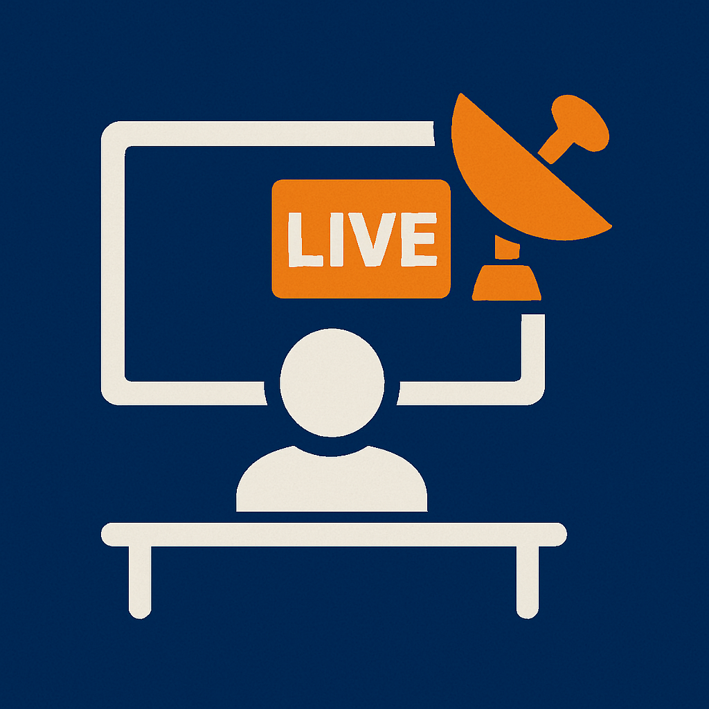 1 Camera Live Studio (Satellite)